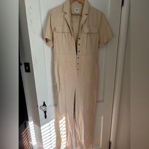 BDG Cream Women’s Jumpsuit size large.